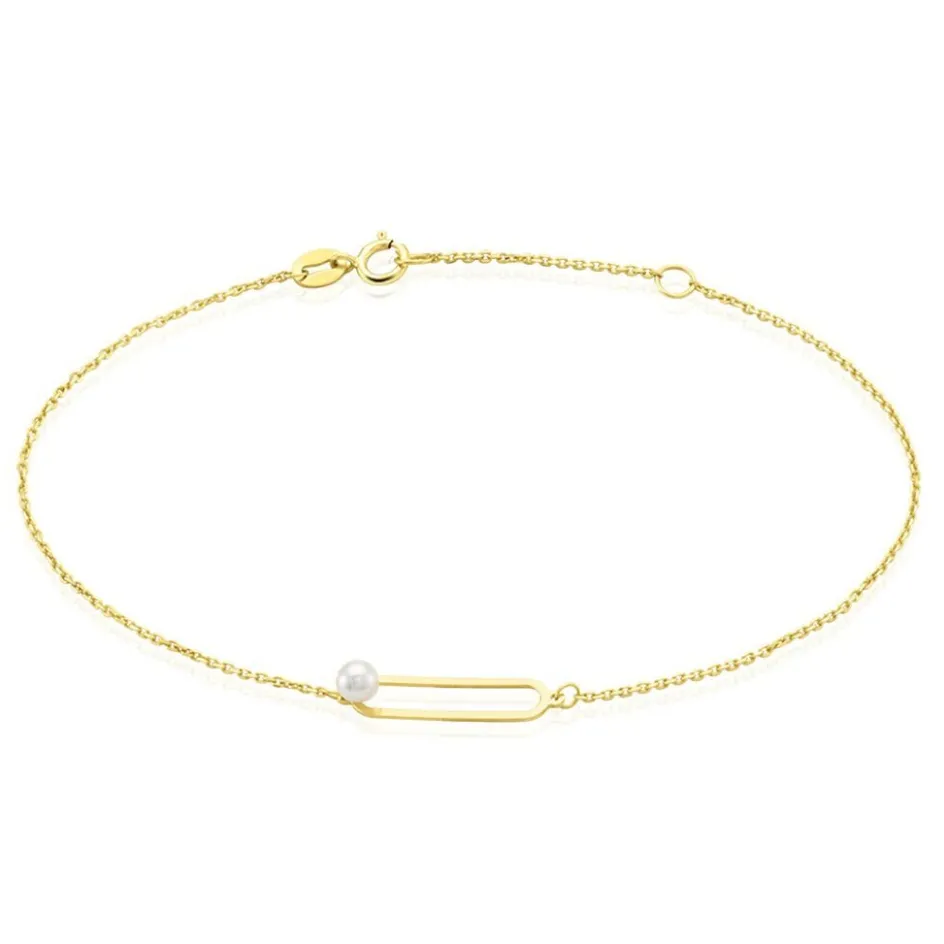 Best Histoire d'Or Bracelet Or Jaune Lucasta Perle De Culture