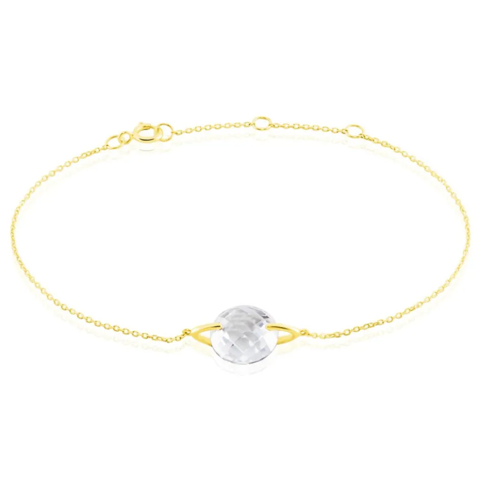 Histoire d'Or Bracelet Or Jaune Ludmille Oxyde De Zirconium* Bracelets