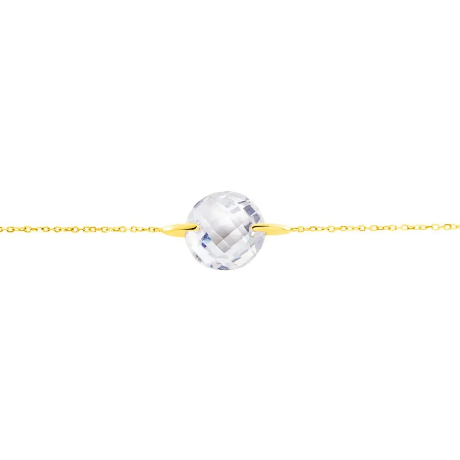 Histoire d'Or Bracelet Or Jaune Ludmille Oxyde De Zirconium* Bracelets