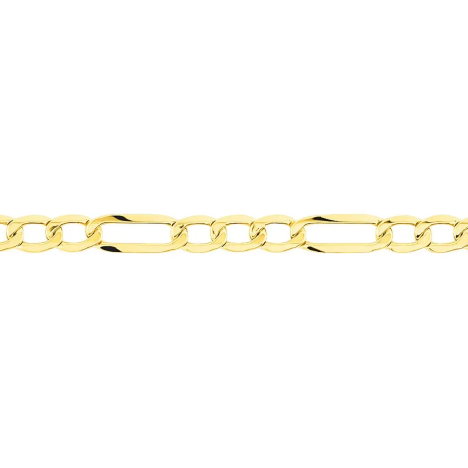 Outlet Histoire d'Or Bracelet Maille Alternée 1/3 or jaune