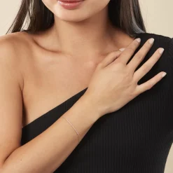 Clearance Histoire d'Or Bracelet Or Jaune Nalania Diamant or jaune diamant