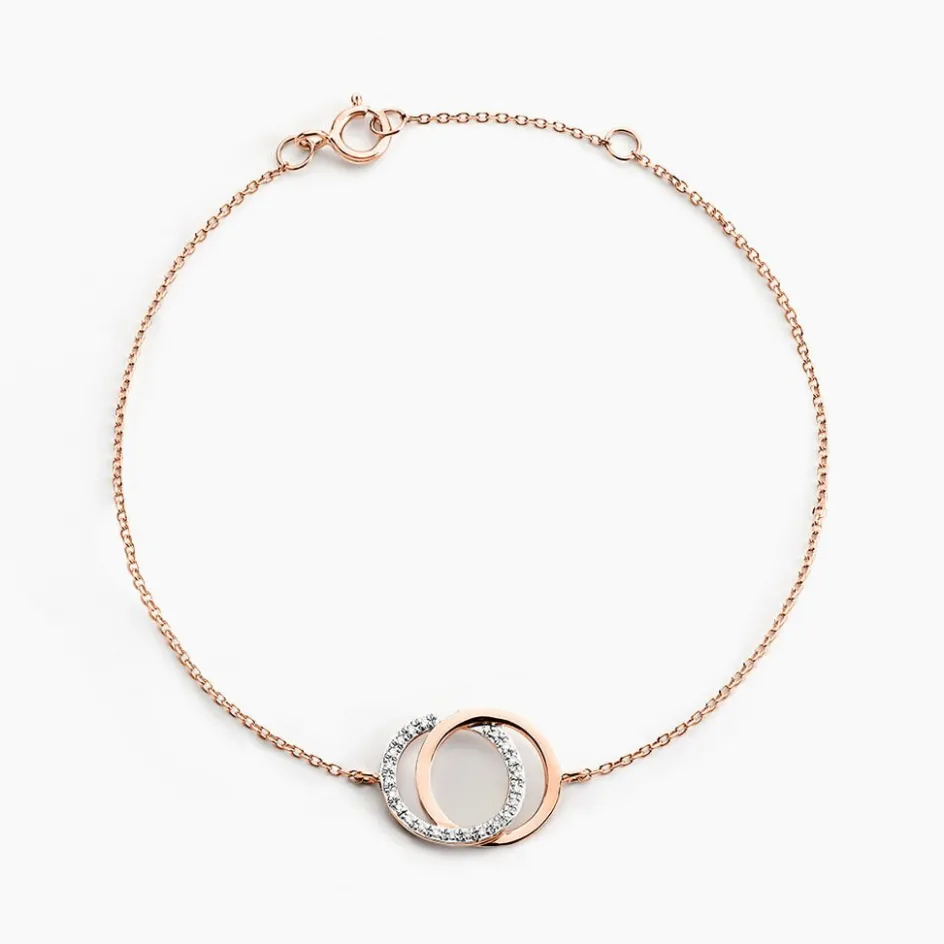 Histoire d'Or Bracelet Or Rose Tresha Diamants* Bracelets