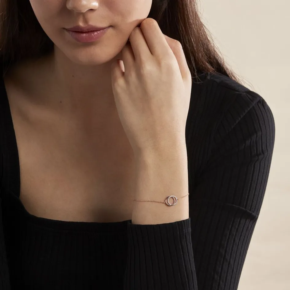 Histoire d'Or Bracelet Or Rose Tresha Diamants* Bracelets