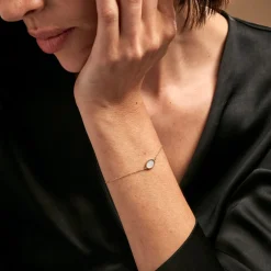 Sale Histoire d'Or Bracelet Pernia Or Jaune Nacre or jaune nacre blanche