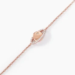 Discount Histoire d'Or Bracelet Phibi Argent Rose Oxyde De Zirconium