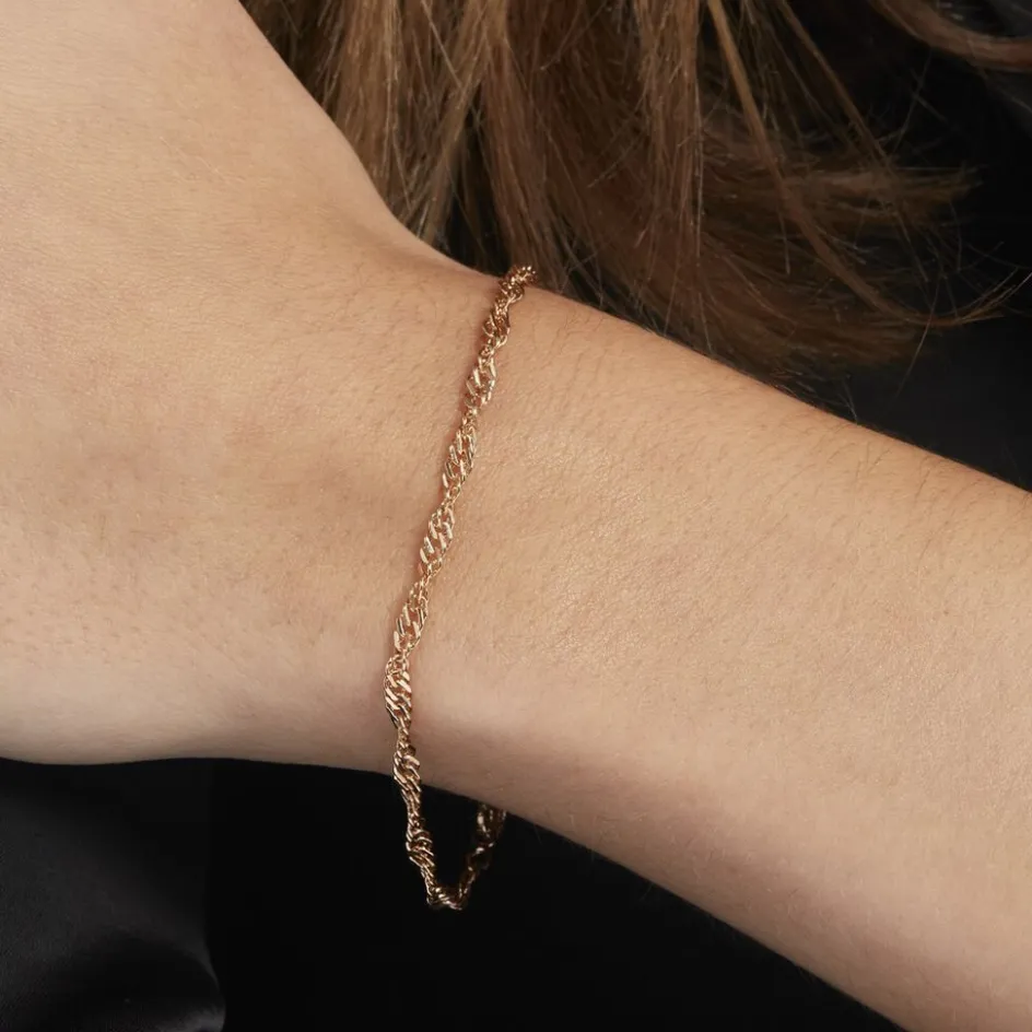 Best Histoire d'Or Bracelet Plaqué Or Jaune Leanora