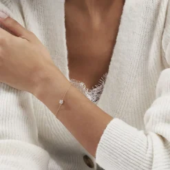 Sale Histoire d'Or Bracelet Plaqué Or Jaune Nilay Oxyde De Zirconium plaqué or jaune oxyde