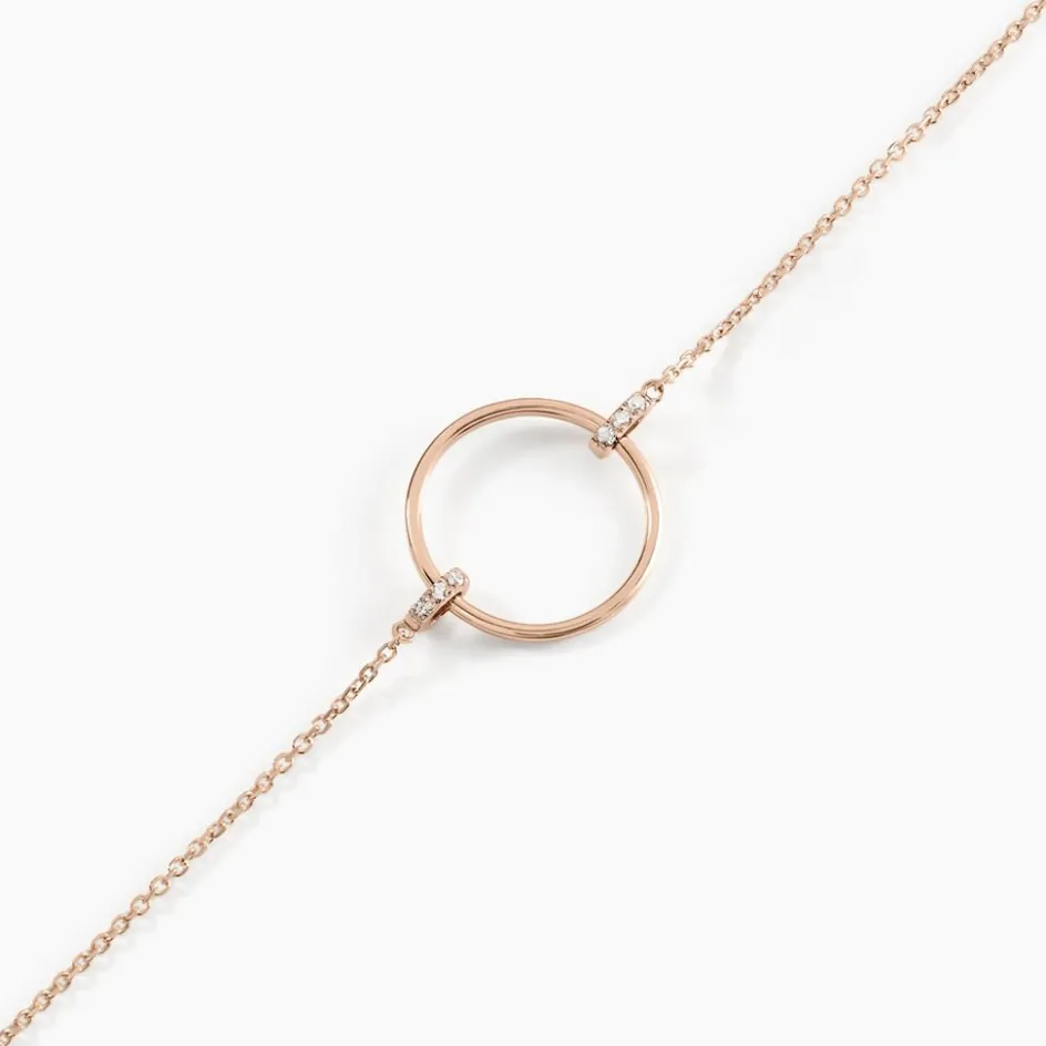 Sale Histoire d'Or Bracelet Proserpine Or Rose Diamant