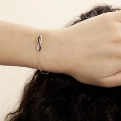 Discount Histoire d'Or Bracelet Prudentia Argent Blanc Oxyde De Zirconium