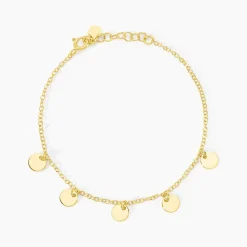 Outlet Histoire d'Or Bracelet Ragavi Argent Doré