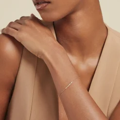 Clearance Histoire d'Or Bracelet Robina Or Jaune Diamant