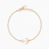 Sale Histoire d'Or Bracelet Sacha Argent Rose