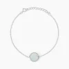 Discount Histoire d'Or Bracelet Saül Argent Blanc Nacre