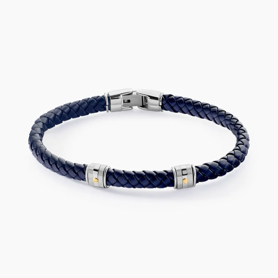 Clearance JOURDAN Bracelet Selwaae Or Acier Bicolore