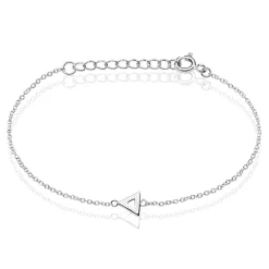 Discount Histoire d'Or Bracelet Severine Argent Blanc