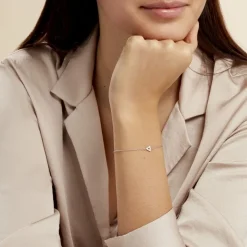 Discount Histoire d'Or Bracelet Severine Argent Blanc