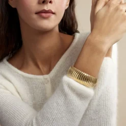 Sale Histoire d'Or Bracelet Sicily Acier Doré