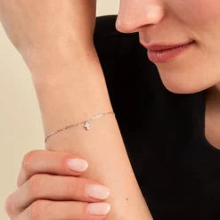 Discount Histoire d'Or Bracelet Siem Argent Blanc Oxyde De Zirconium