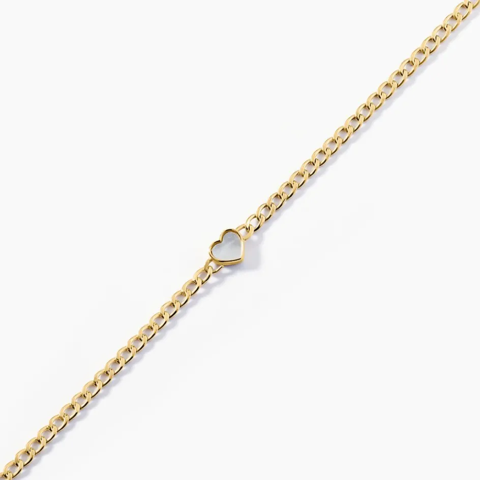 Outlet Histoire d'Or Bracelet Sweetheart Or Jaune Nacre