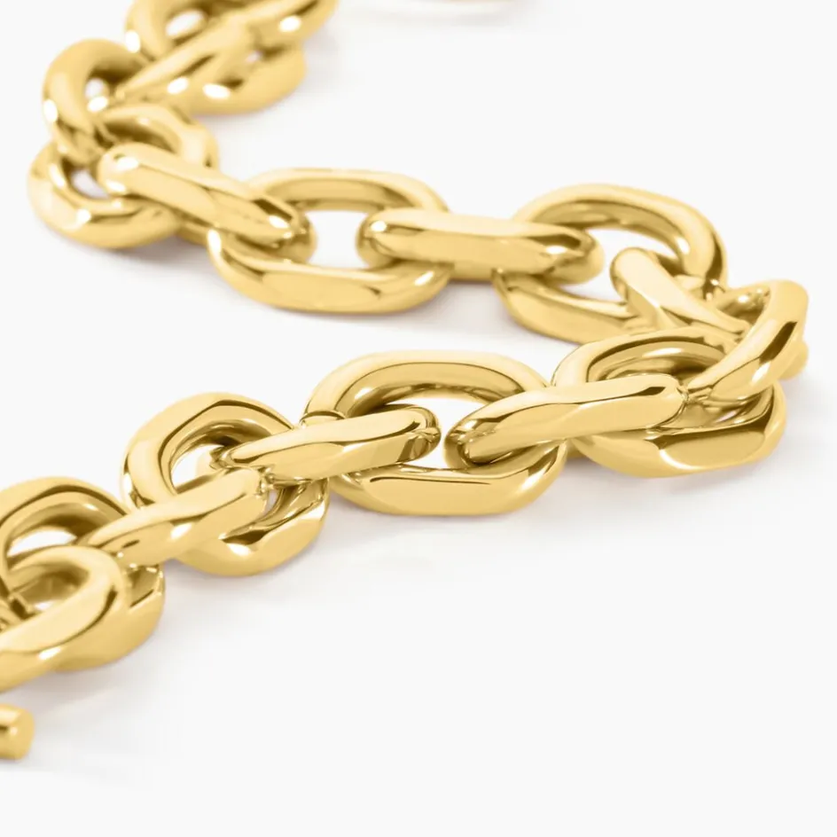 Outlet Histoire d'Or Bracelet Tariia Acier Jaune