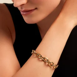 Outlet Histoire d'Or Bracelet Tariia Acier Jaune