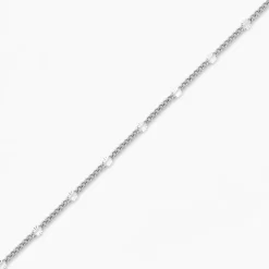 Outlet Histoire d'Or Bracelet Tessie Argent Blanc