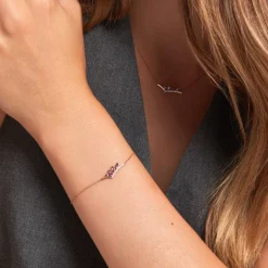 Clearance Histoire d'Or Bracelet Tiara Or Jaune Améthyste Oxyde De Zirconium or jaune améthyste violet