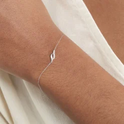 Hot Histoire d'Or Bracelet Tylane or blanc diamant