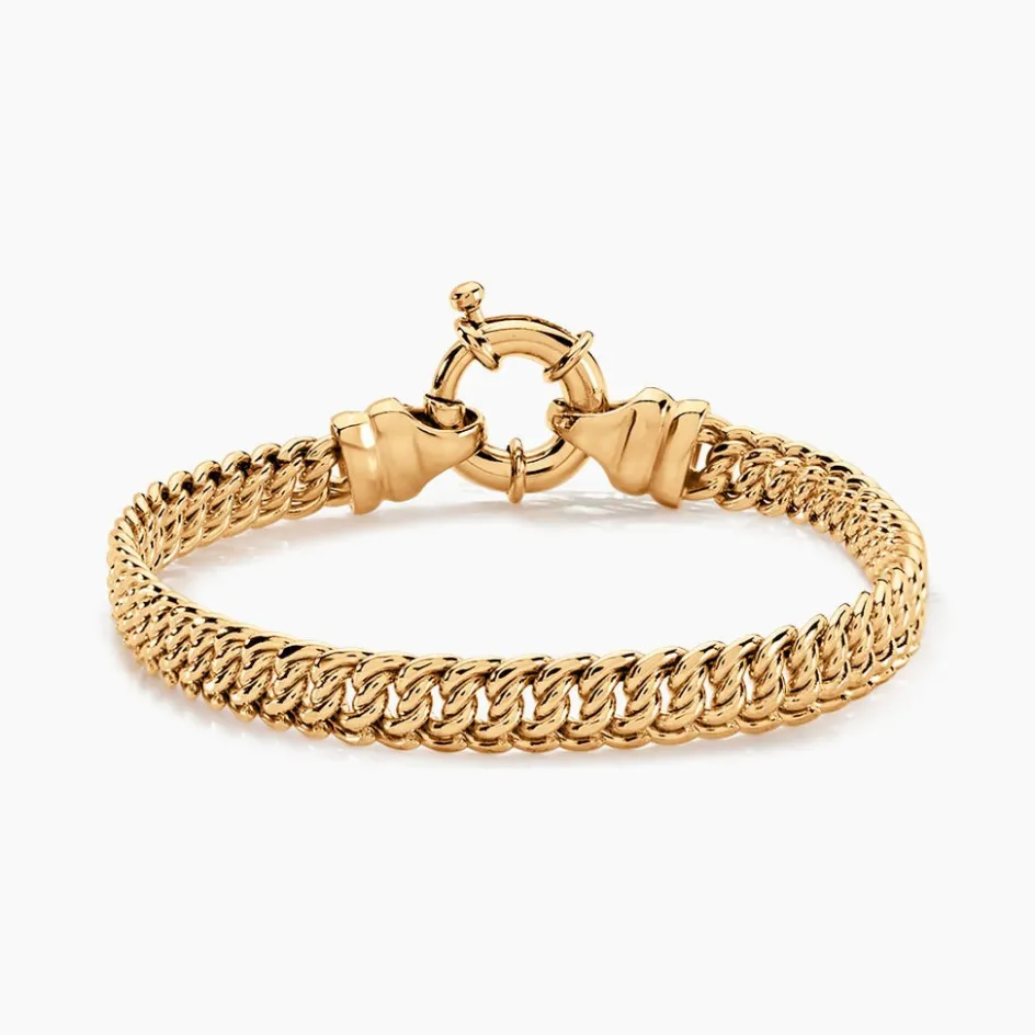 Outlet Histoire d'Or Bracelet Violette Plaqué Or Jaune