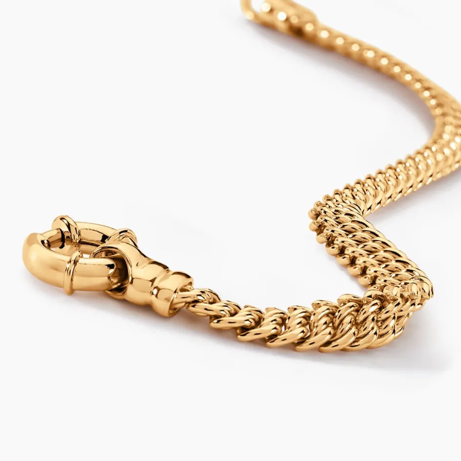 Outlet Histoire d'Or Bracelet Violette Plaqué Or Jaune