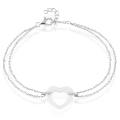 Histoire d'Or Bracelet Vivianne Argent Blanc Oxyde De Zirconium Et Céramique* Bracelets|Bracelets Fantaisie
