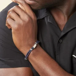 Clearance Histoire d'Or Bracelet Yannik Acier Blanc