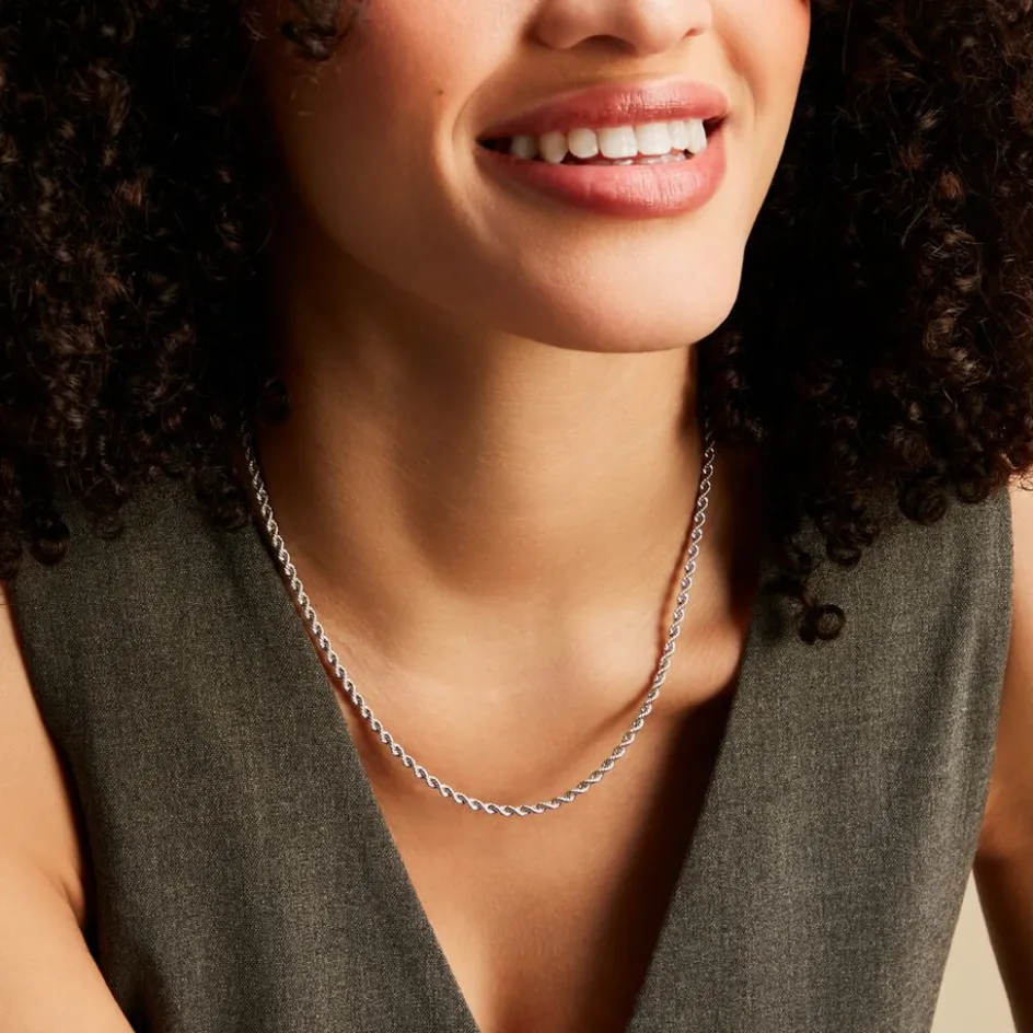 Histoire d'Or Chaine Jerry Maille Corde* Colliers|Colliers