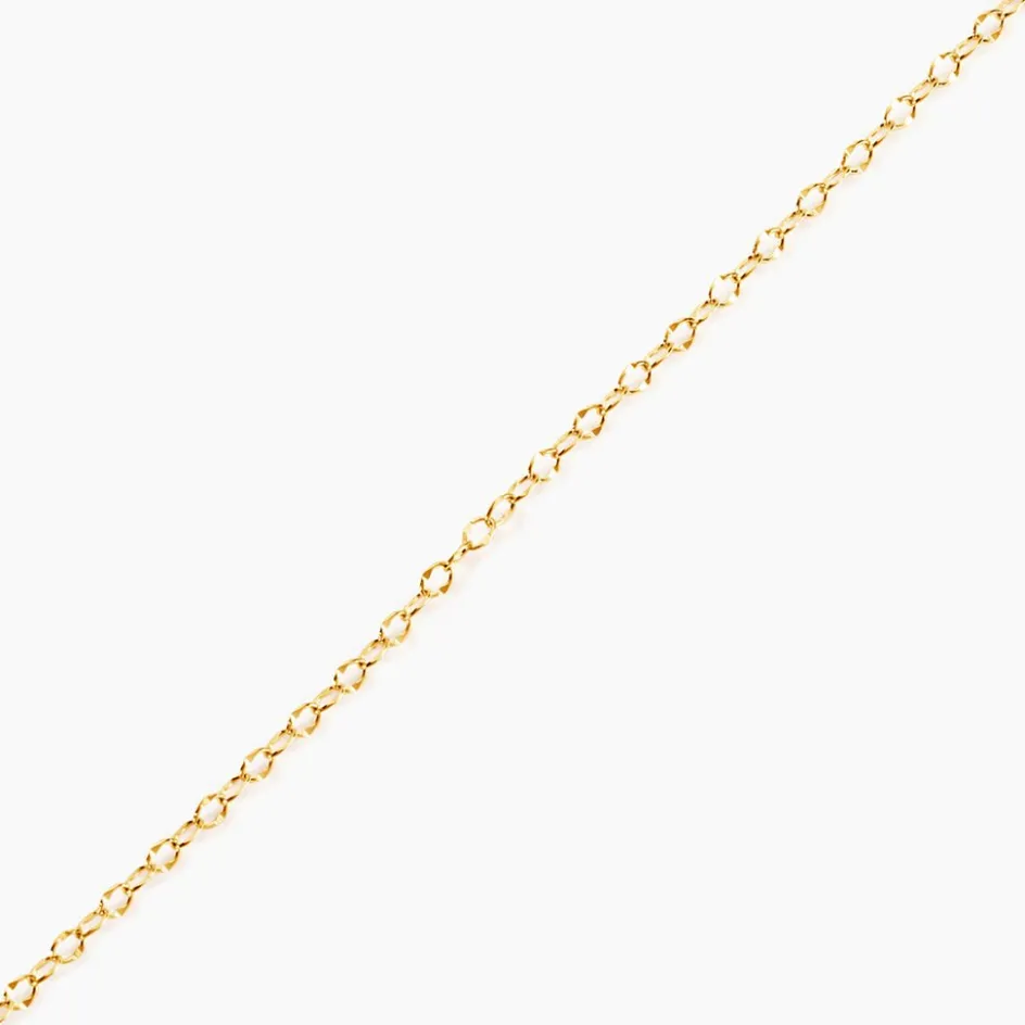 Clearance Histoire d'Or Chaine Or Jaune Pilea