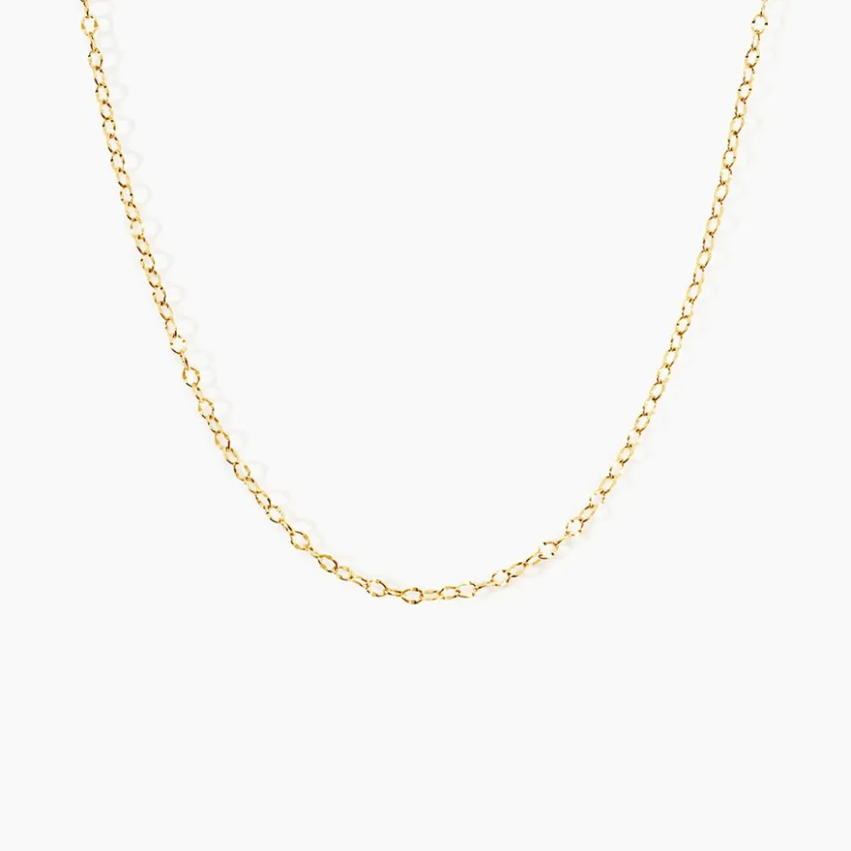 Clearance Histoire d'Or Chaine Or Jaune Pilea