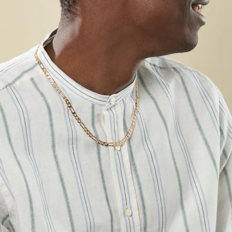 Best Histoire d'Or Chaîne Bixente Plaqué Or Jaune