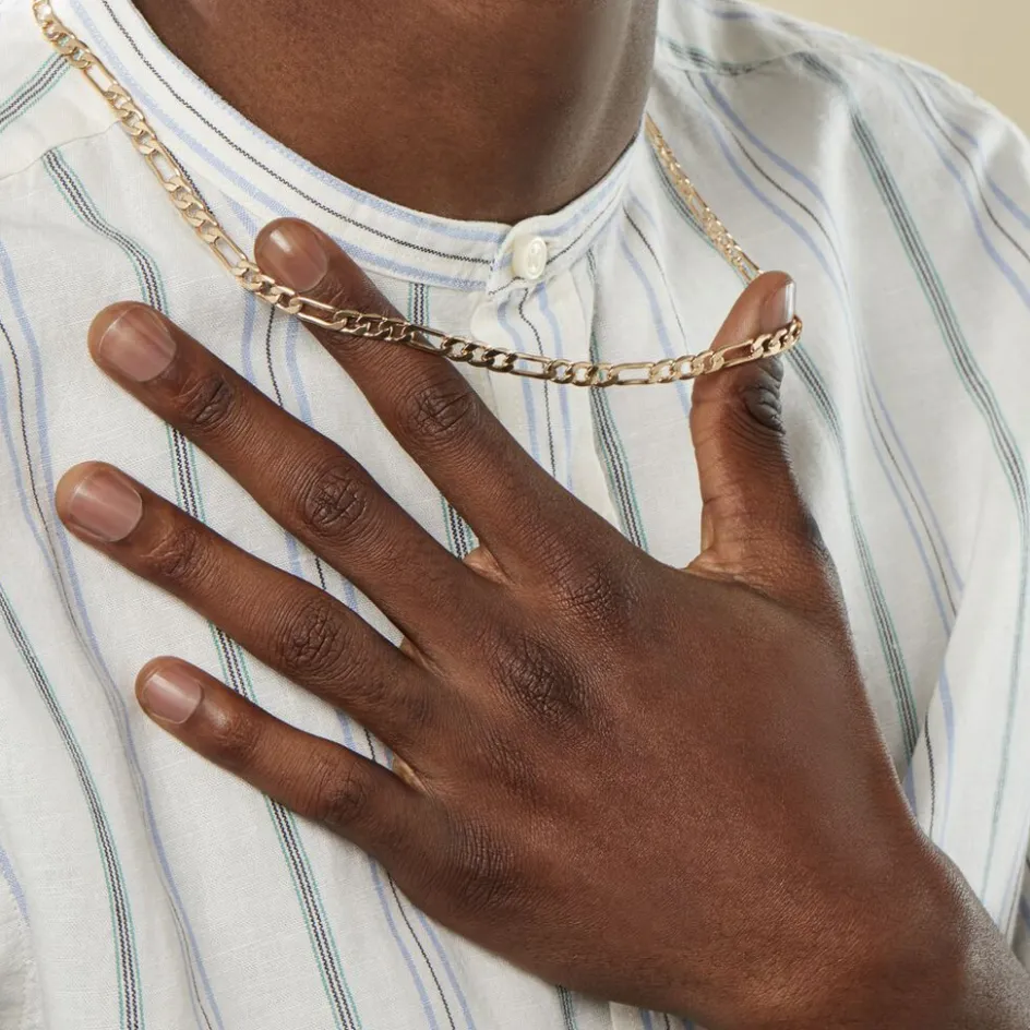 Best Histoire d'Or Chaîne Bixente Plaqué Or Jaune