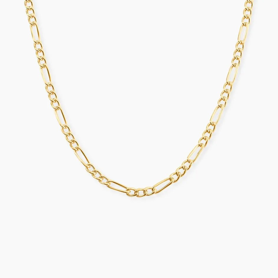 Best Histoire d'Or Chaîne Cameo Maille Alternee 1/3 or jaune