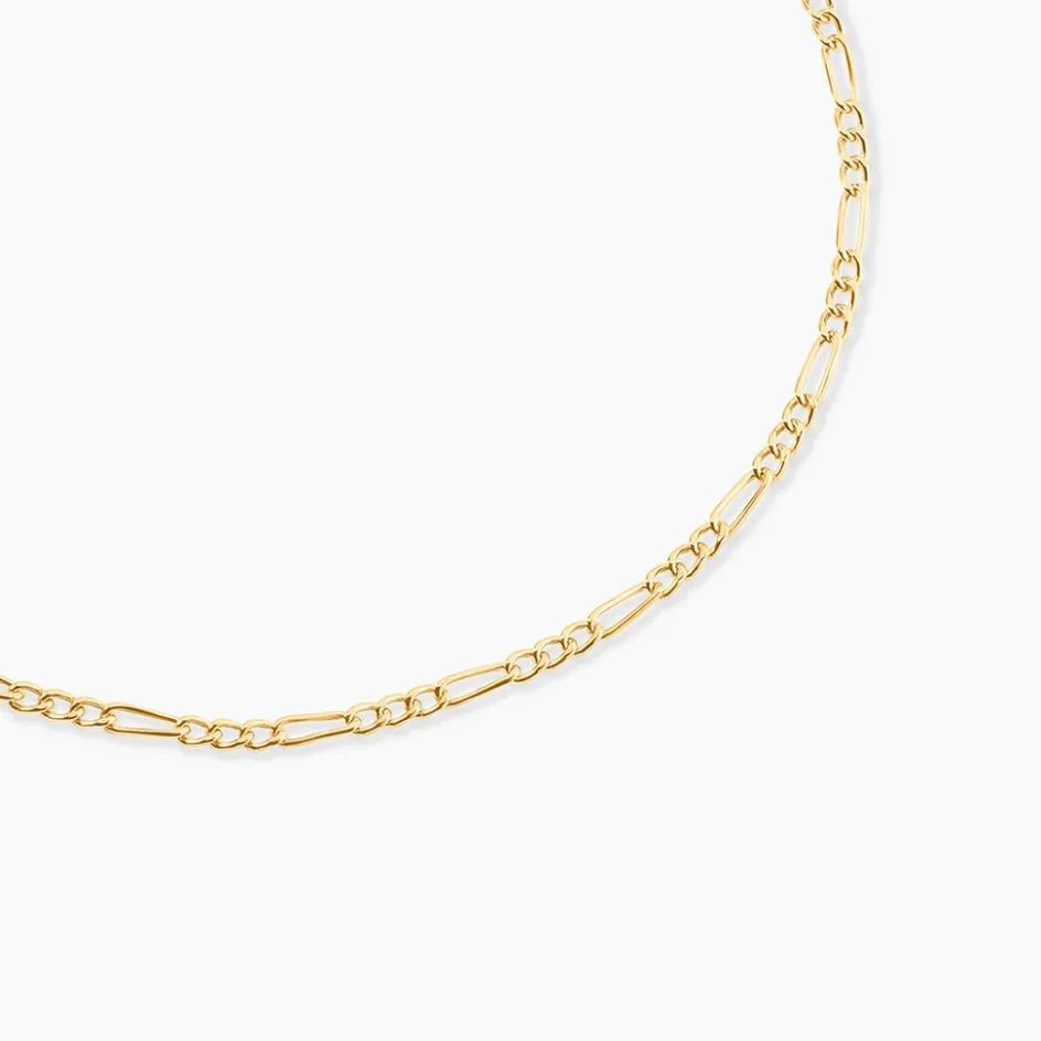 Best Histoire d'Or Chaîne Cameo Maille Alternee 1/3 or jaune