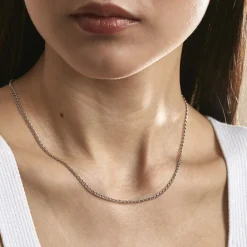 Histoire d'Or Chaîne Capucin Maille Marine Plate* Colliers|Colliers