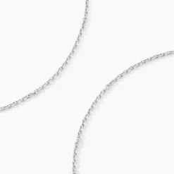 Sale Histoire d'Or Chaîne Claudine Maille Forçat Argent Blanc