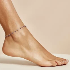 Histoire d'Or Chaîne De Cheville Carolaine Argent Blanc Oxyde De Zirconium* Autres Bijoux|Bracelets