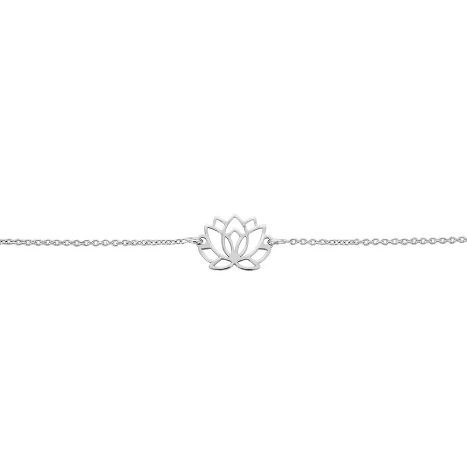 Clearance Histoire d'Or Chaîne De Cheville Maylie Argent Blanc