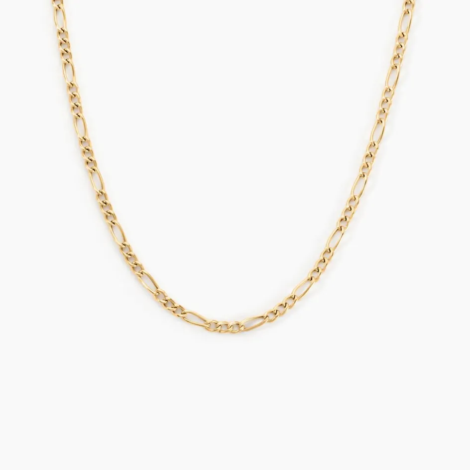 Sale Histoire d'Or Chaîne Dougou Maille Alternée 1/3 Or Jaune