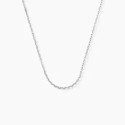 Sale Histoire d'Or Chaîne Igoa Maille Forçat Diamantee Or Blanc