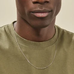 Sale Histoire d'Or Chaîne Igoa Maille Forçat Diamantee Or Blanc