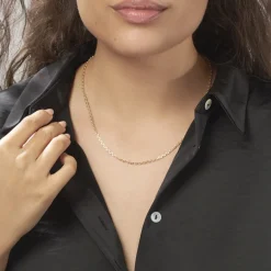 Sale Histoire d'Or Chaîne Igoa Maille Forçat Diamantee Or Jaune