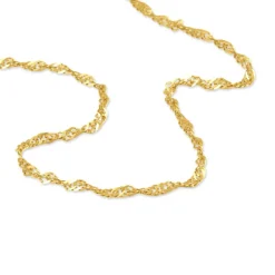 Sale Histoire d'Or Chaîne Imanie Maille Singapour Or Jaune