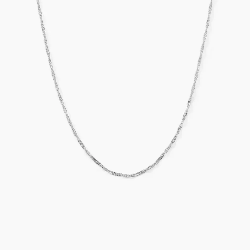 Histoire d'Or Chaîne Imanie Maille Singapour* Colliers|Colliers