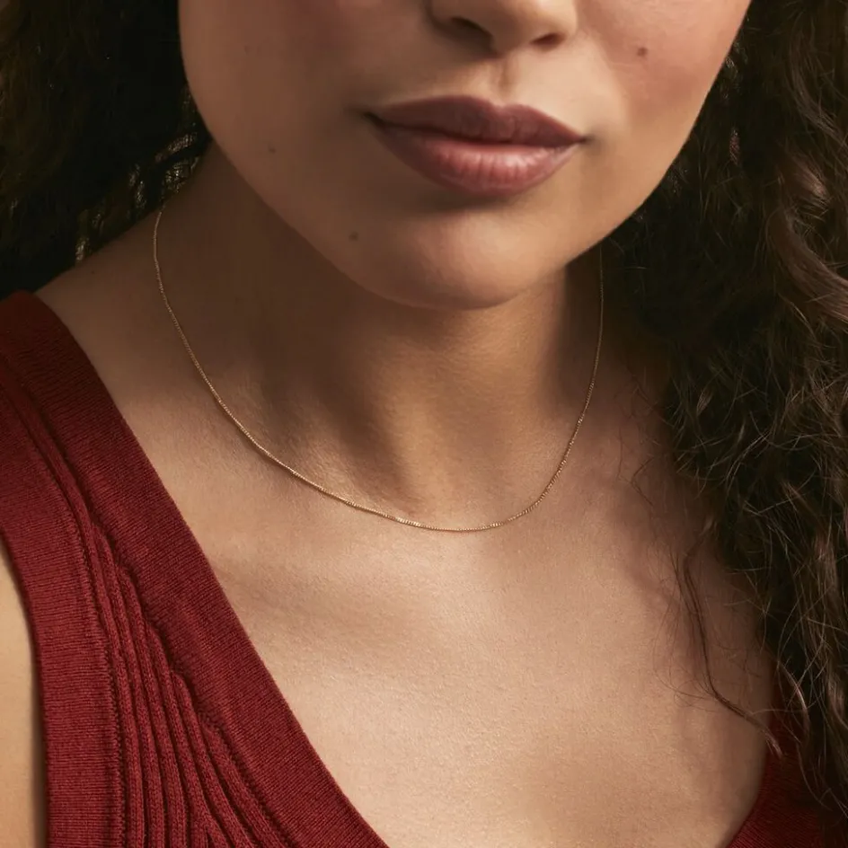 Histoire d'Or Chaîne Iris Maille Gourmette* Colliers|Colliers